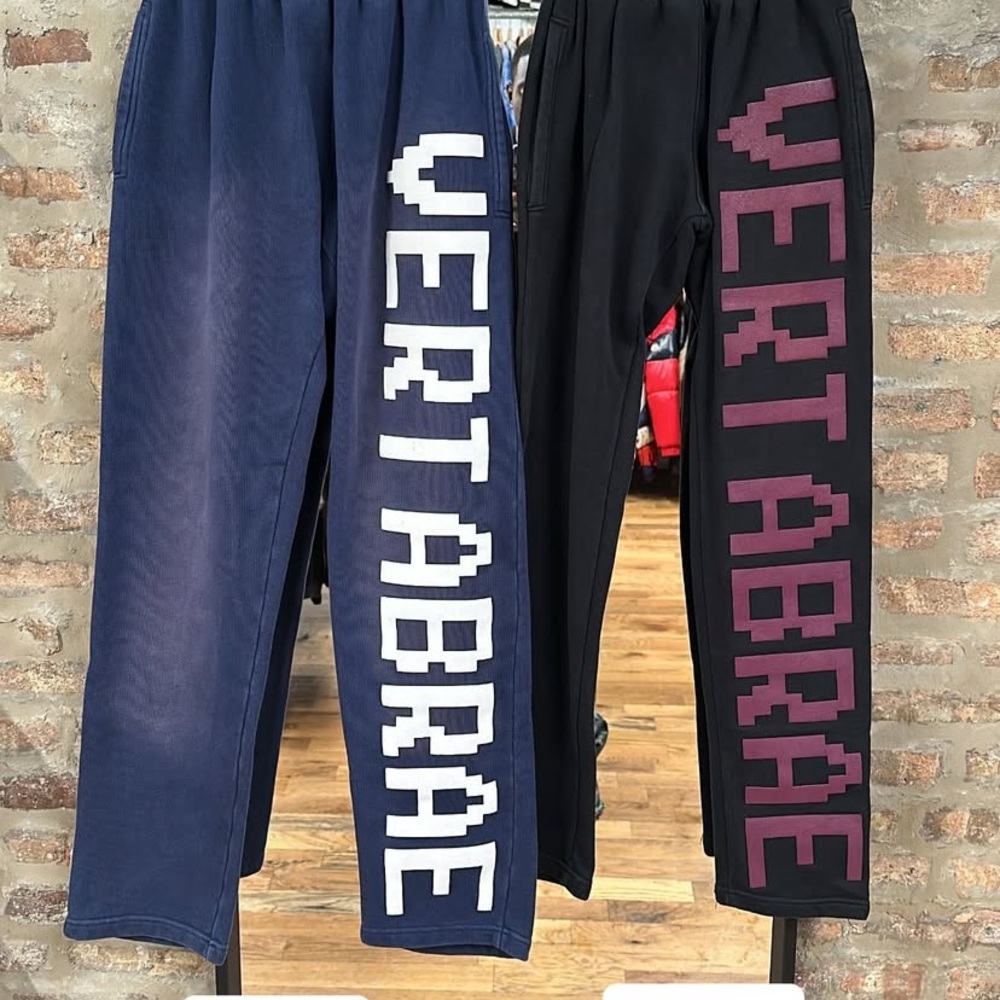 Kids Joggers - Black and Blue